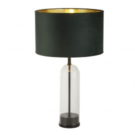 Veioze - Veioza/Lampa de masa design decorativ Oxford negru, verde