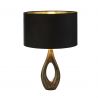 Veioza/Lampa de masa design decorativ Bucklow, negru