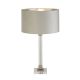 Veioze - Veioza/Lampa de masa design modern Scarborough, nickel, gri