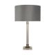 Veioze - Veioza/Lampa de masa design modern Scarborough, nickel, gri