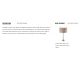 Veioze - Veioza/Lampa de masa design modern Scarborough, nickel, roz