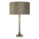 Veioze - Veioza/Lampa de masa design modern Scarborough, nickel, taupe