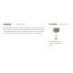 Veioze - Veioza/Lampa de masa design modern Scarborough, nickel, taupe