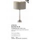 Veioze - Veioza/Lampa de masa design modern Scarborough, nickel, taupe