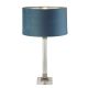 Veioze - Veioza/Lampa de masa design modern Scarborough, nickel, teal