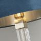 Veioze - Veioza/Lampa de masa design modern Scarborough, nickel, teal