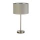 Veioze - Veioza/Lampa de masa design modern Finn, nickel, gri
