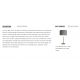 Veioze - Veioza/Lampa de masa design modern Finn, nickel, gri