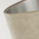 Veioze - Veioza/Lampa de masa design modern Finn, nickel, taupe