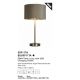 Veioze - Veioza/Lampa de masa design modern Finn, nickel, taupe