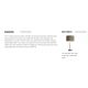 Veioze - Veioza/Lampa de masa design modern Finn, nickel, taupe