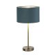 Veioze - Veioza/Lampa de masa design modern Finn, nickel, teal
