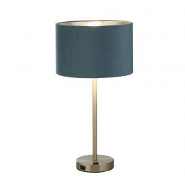 Veioze - Veioza/Lampa de masa design modern Finn, nickel, teal