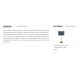 Veioze - Veioza/Lampa de masa design modern Finn, nickel, teal
