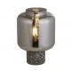 Veioza/Lampa de masa design decorativ Vessel fumuriu