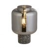 Veioza/Lampa de masa design decorativ Vessel fumuriu