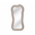 Oglinda de perete decorativa Alice II 100cm greige