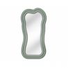 Oglinda de perete decorativa Alice II 100cm verde