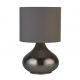 Veioze - Veioza/Lampa de masa design decorativ Oslo fumuriu/gri