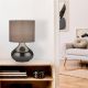 Veioze - Veioza/Lampa de masa design decorativ Oslo fumuriu/gri