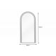 Oglinzi - Oglinda de perete decorativa Art Deco 160cm, negru