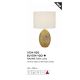 Veioze - Veioza/Lampa de masa design decorativ Nadine auriu/crem