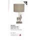 Veioze - Veioza/Lampa de masa Cerb design decorativ Deer argintiu/gri