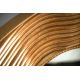 Oglinzi - Oglinda de perete decorativa Circle 100cm, auriu