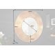 Oglinzi - Oglinda de perete decorativa Circle 100cm, auriu