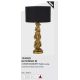 Veioze - Veioza/Lampa de masa design decorativ Wise Monkey auriu/negru