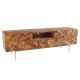 Comoda TV design industrial Stone Finish 160cm Sheesham