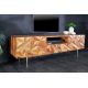 Comode - Comoda TV design industrial Stone Finish 160cm Sheesham