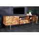 Comode - Comoda TV design industrial Stone Finish 160cm Sheesham