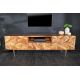 Comode - Comoda TV design industrial Stone Finish 160cm Sheesham