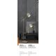 Lampadare - Lampadar/Lampa de podea design decorativ Odyssey gri/auriu