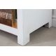 Comode - Comoda design vintage, Shabby Chic Jakarta 160cm, white wash