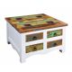 Masute Living - Masuta design vintage, Shabby Chic Jakarta 70cm, white wash