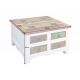 Masute Living - Masuta design vintage, Shabby Chic Jakarta 70cm, white wash
