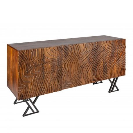 Comode - Comoda design industrial vintage Fluid 160cm