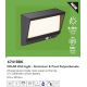 Lampi decorative si solare - Aplica LED solara de exterior cu senzor de miscare IP54 Solar