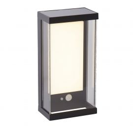 Lampi decorative si solare - Aplica LED solara de exterior cu senzor de miscare IP54 Solar