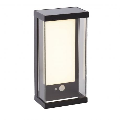 Lampi decorative si solare - Aplica LED solara de exterior cu senzor de miscare IP54 Solar