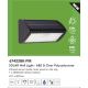 Lampi decorative si solare - Aplica LED solara de exterior cu senzor de miscare IP44 Solar