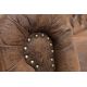 Canapele - Canapea clasica stil englezesc Chesterfield 3 locuri maro antic