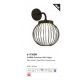 Aplice - Aplica LED de perete exterior IP44 Cabin