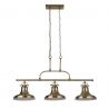 Lustra suspendata din metal Dallas 3L