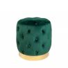 Taburete Chesterfield cafeniu inchis