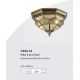 Plafoniere - Plafoniera design decorativ Pisa II 2L