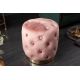 Banchete-Tabureti - Taburete Modern Barock 35cm, roz/ auriu