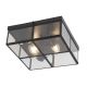 Plafoniera design decorativ Pisa 2L black